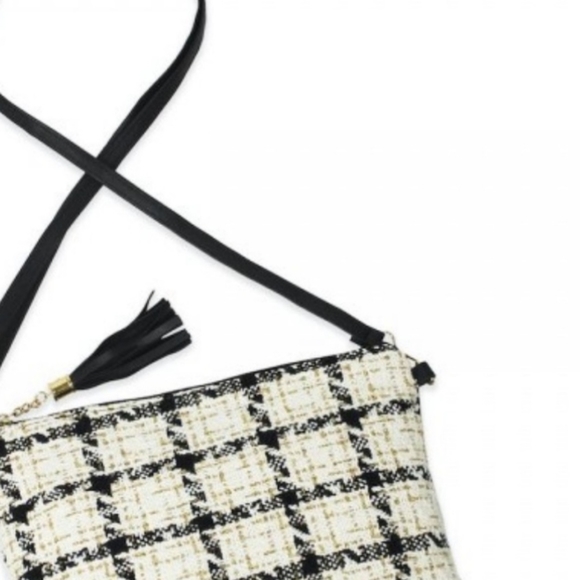 🌼Plaid Tweed Crossbody Purse🌼 - Picture 3 of 4